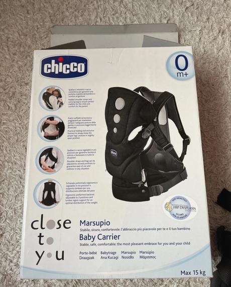 Ergonomický nosič chicco close to you 0+, chicco