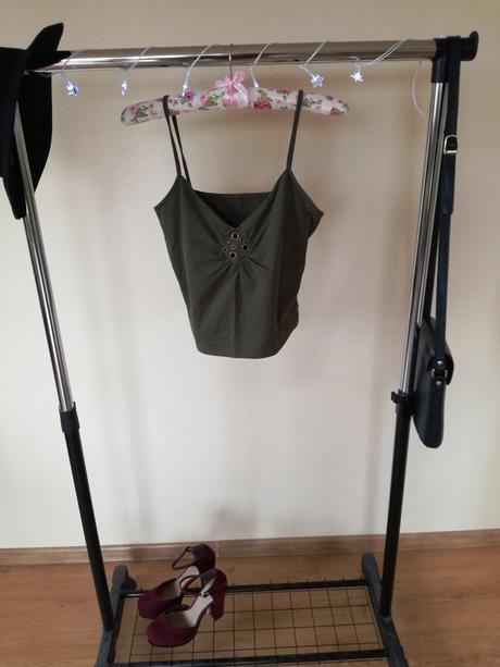 Elasticke khaki tielko, m