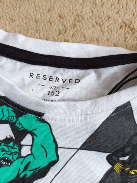 Tričko reserved, reserved,152