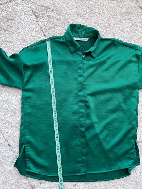 Saténová košeľa zara, zara,s