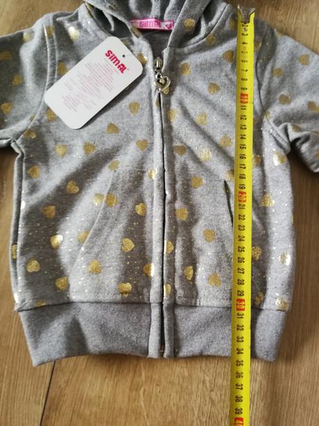 Mikina na zips s kapucňou, 92
