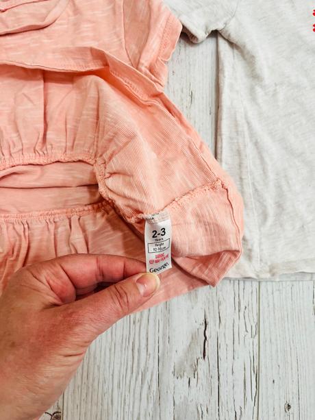 Tričko s krátkym rukavom dievča 92 4ks, 92