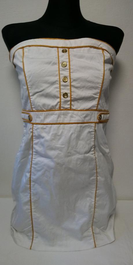 Dámsky elastický predĺžený top popr. mini šaty h&m, h&m,s