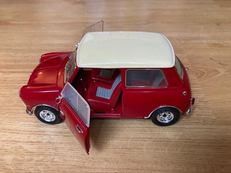 Solido mini cooper model auta 1/16,