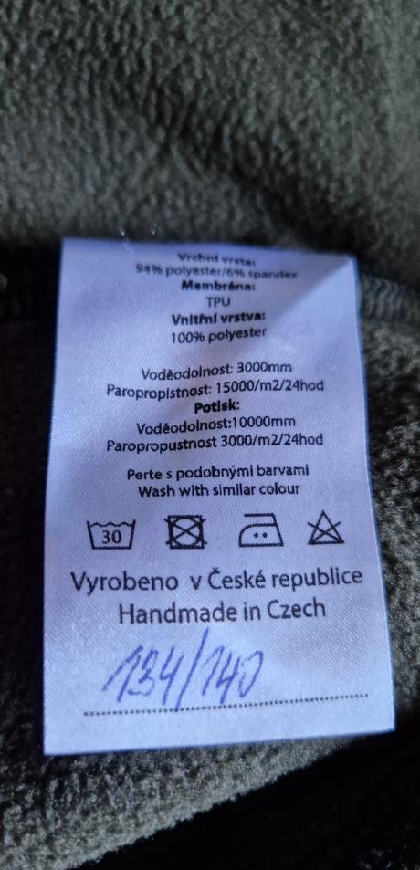 Softshell vesta sijeme srdcem, 140