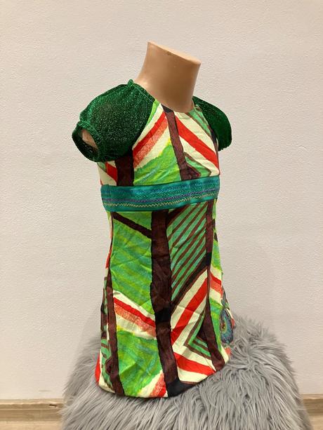Dievčenské šaty krátky rukáv desigual (5-6 r.), desigual,116