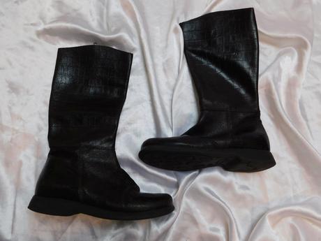 Luxusne dievčenske kožene čižmy, 33