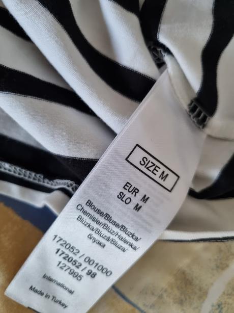 Bielo-čierny top orsay m, orsay,m