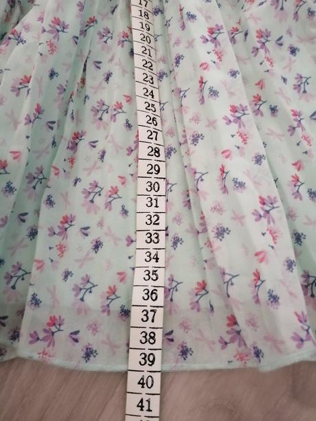 Zelená kvietkovaná sukňa, pepco,134