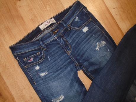 Hollister potrhané skinny rifle w28, hollister,38