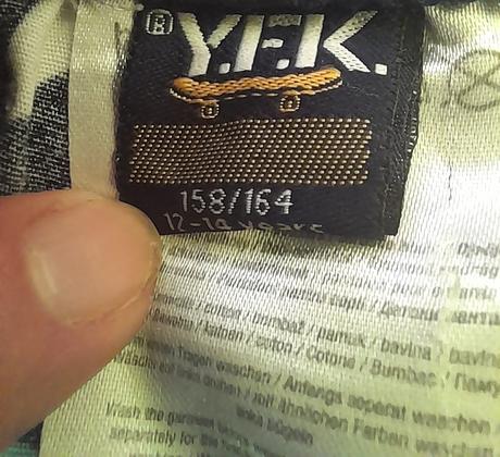 Trištvrťové nohavice, kik,158