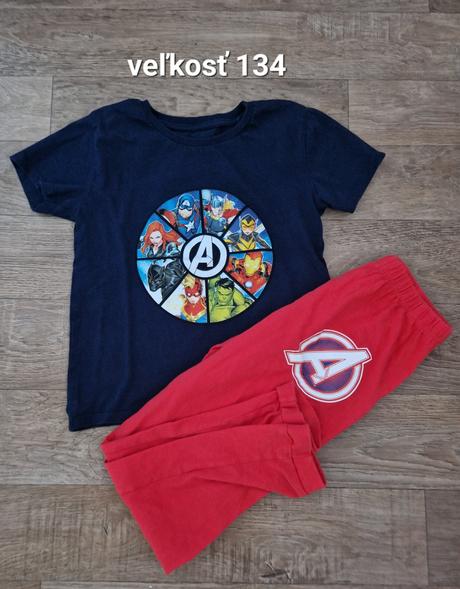 Pyžamko marvel, sinsay,128