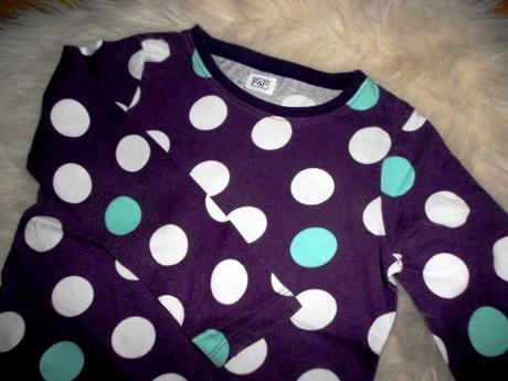 Bodkované tričko 5-6 rokov do škôlky f&f, f&f,116