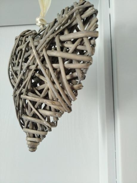 Prútené srdce 20 x 20 cm,