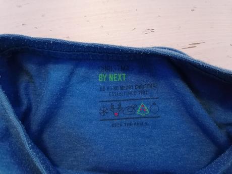 Next vianočné tričko 4r 104, next,104