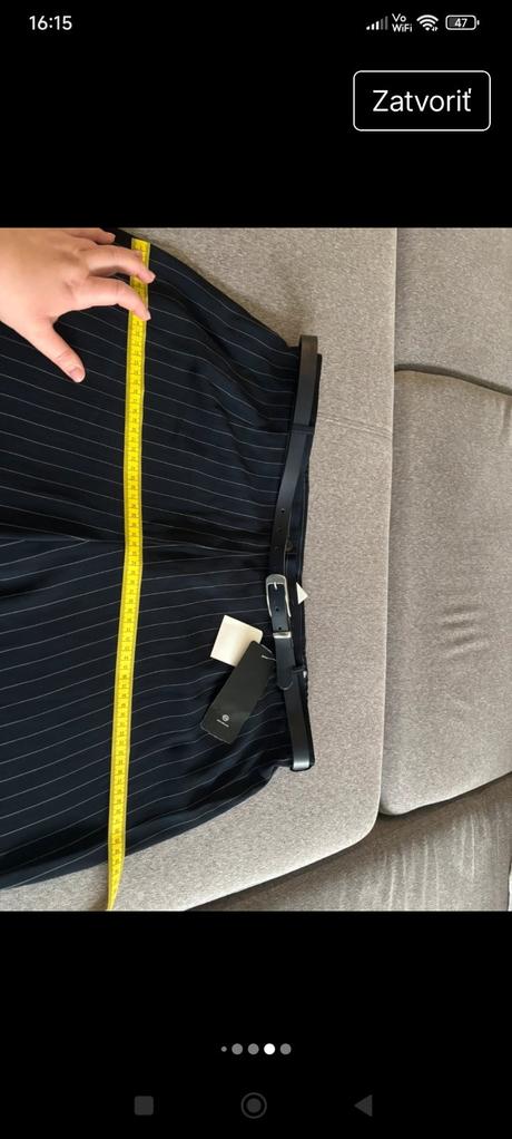 Nové nohavice široké, c&a,48