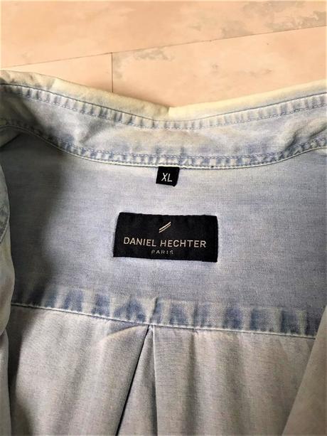 Riflová košeľa, xl