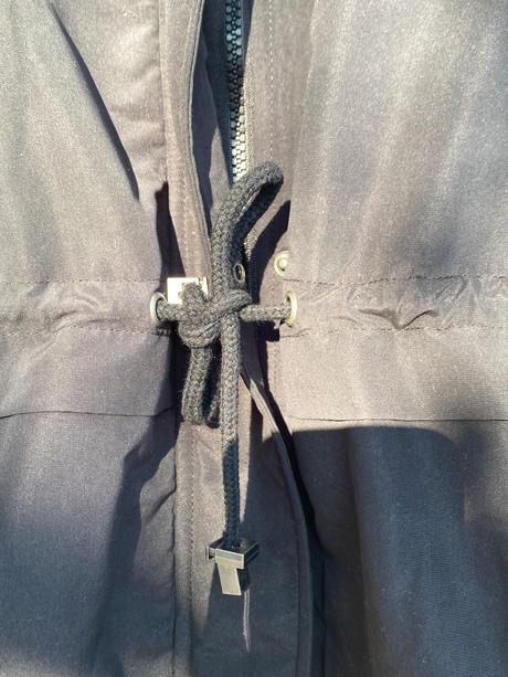 Tehotenská bunda parka mamalicious, s