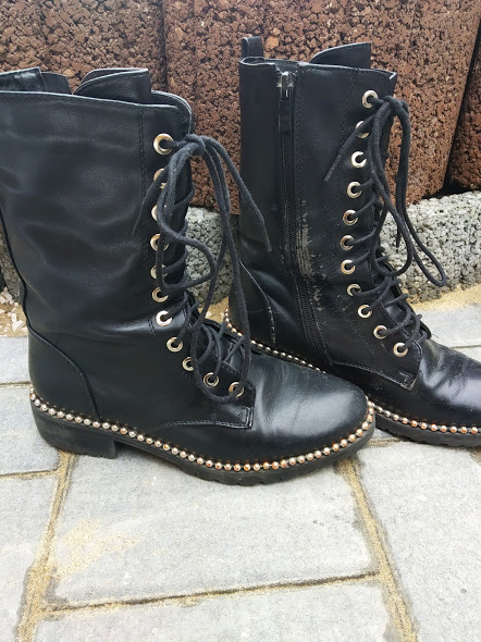 Členkové šnurovacie čižmy, 36