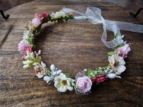 Čelenka na 1. sväté prijímanie, stužka na sviečku,,