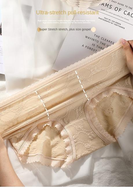 Čipkove nohavicky high, xl