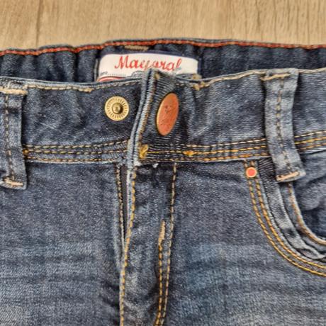 Riflové 3/4 nohavice mayoral tmavomodré, mayoral,116