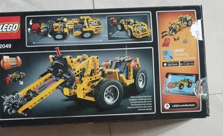 Lego technic 42049  - pyrotechnické vozidlo, 