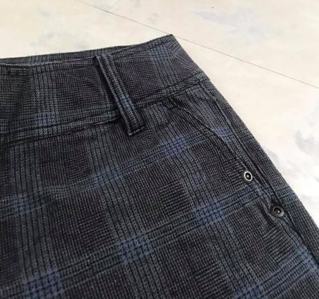 Široké nohavice s manžetami, amisu,36