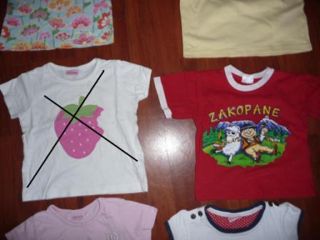 Tričká pre chlapca či dievča, v. 86-98,1,50,-ks, 92