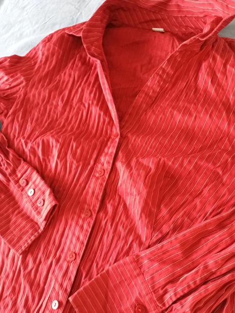 Červená pásikavé bluzka, s.oliver,42