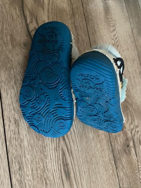 Barefoot plátenky d.d. step sky blue, d.d.step,23