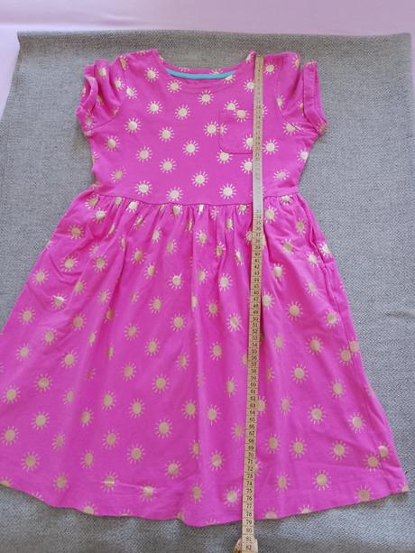 Dievčenské letné šaty, mini boden,152