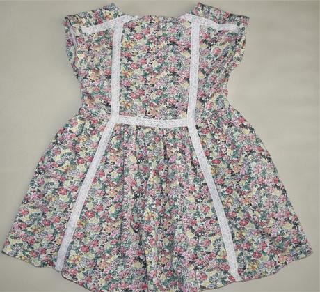 104/110 next kvietkovane saty,4-5 r., next,110