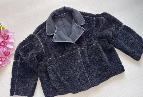 H&m - plyšová bunda, h&m,m