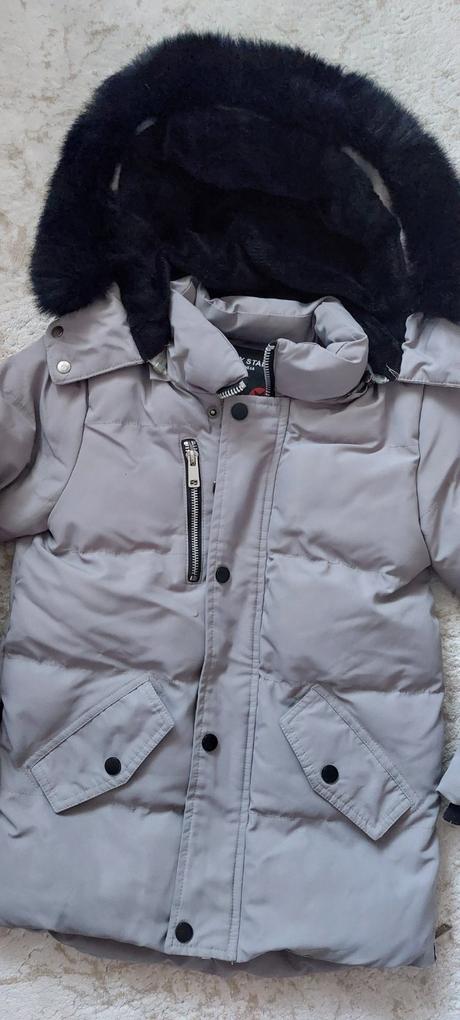 Hrubá luxusná bundička na zimu, 110