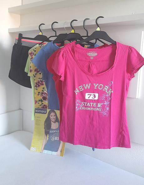 Spolu 6ks, tričká a šortky, cherokee,m