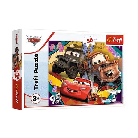 Puzzle trefl cars 3- 30 ks,