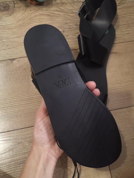 Zara kožené sandale, zara,37