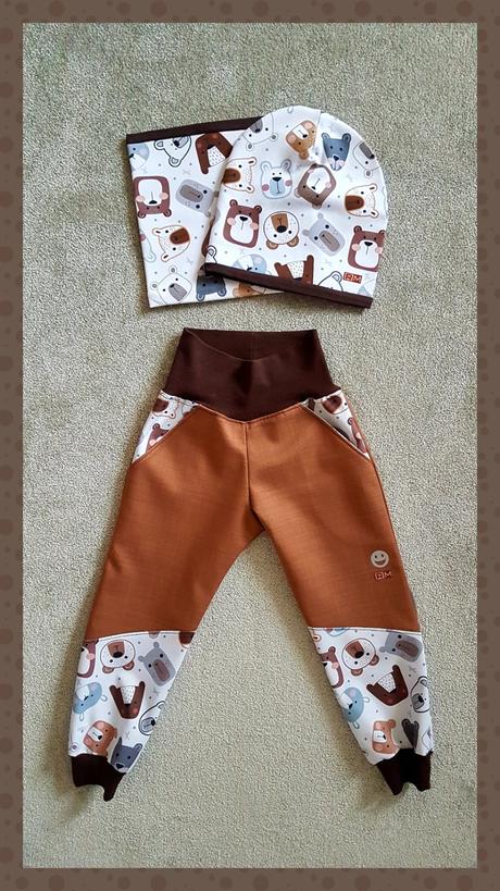 Softshellové nohavice letné zimné reflexné, 80 - 140