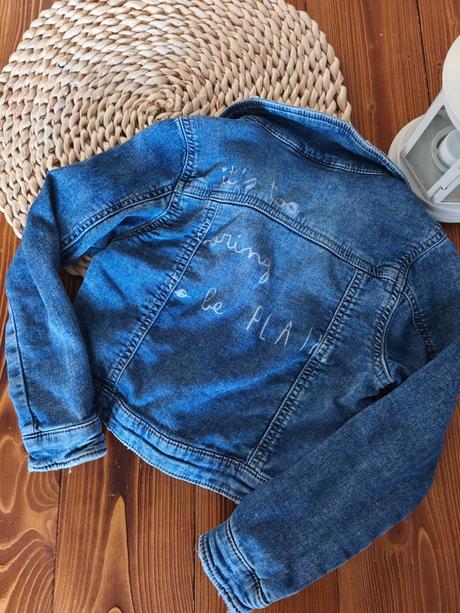 Riflová bunda name it modrá 116, name it,116