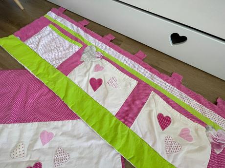 Komplet zástena + prehoz, 