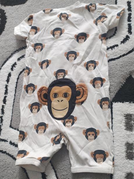 Lindex letné pyžamo opice 74, lindex,74