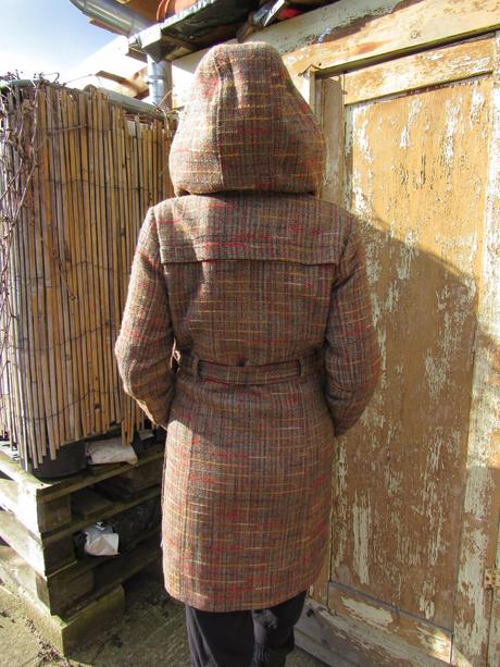 Kabát s kapucňou v zemitých tónoch, timeout,s