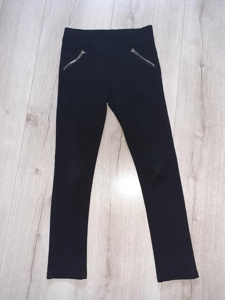 Čierne legíny so zipsami, kiki&koko,110