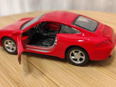 Zb vintage kovový model porsche 911 carrera maisto,