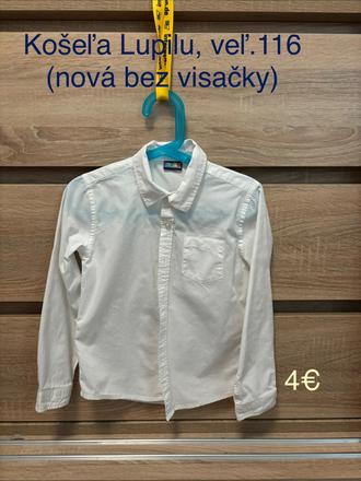 Košeľa lupilu veľ. 116, lupilu,116