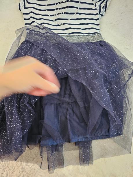 Šaty modrobiele 104, pepco,104