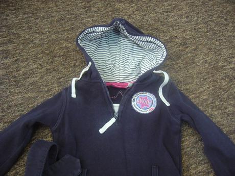 Hrubšie mikinové šaty s opaskom, 104