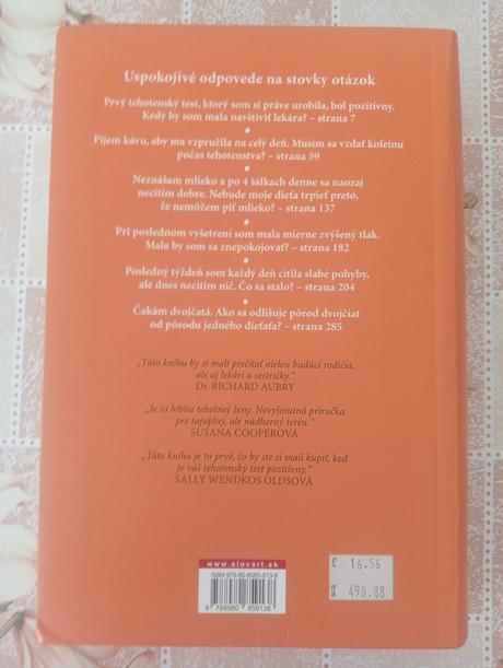 Kniha pre tehotné, 