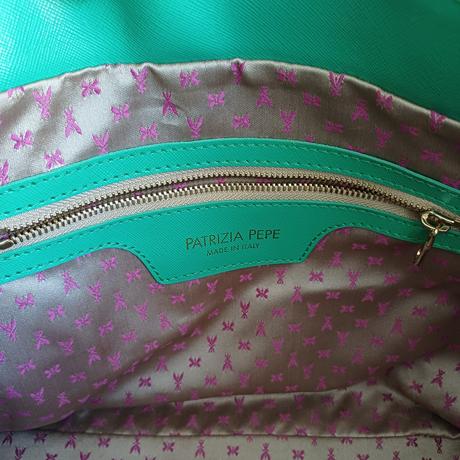 Kožená kabelka patrizia pepe, patricia pepe